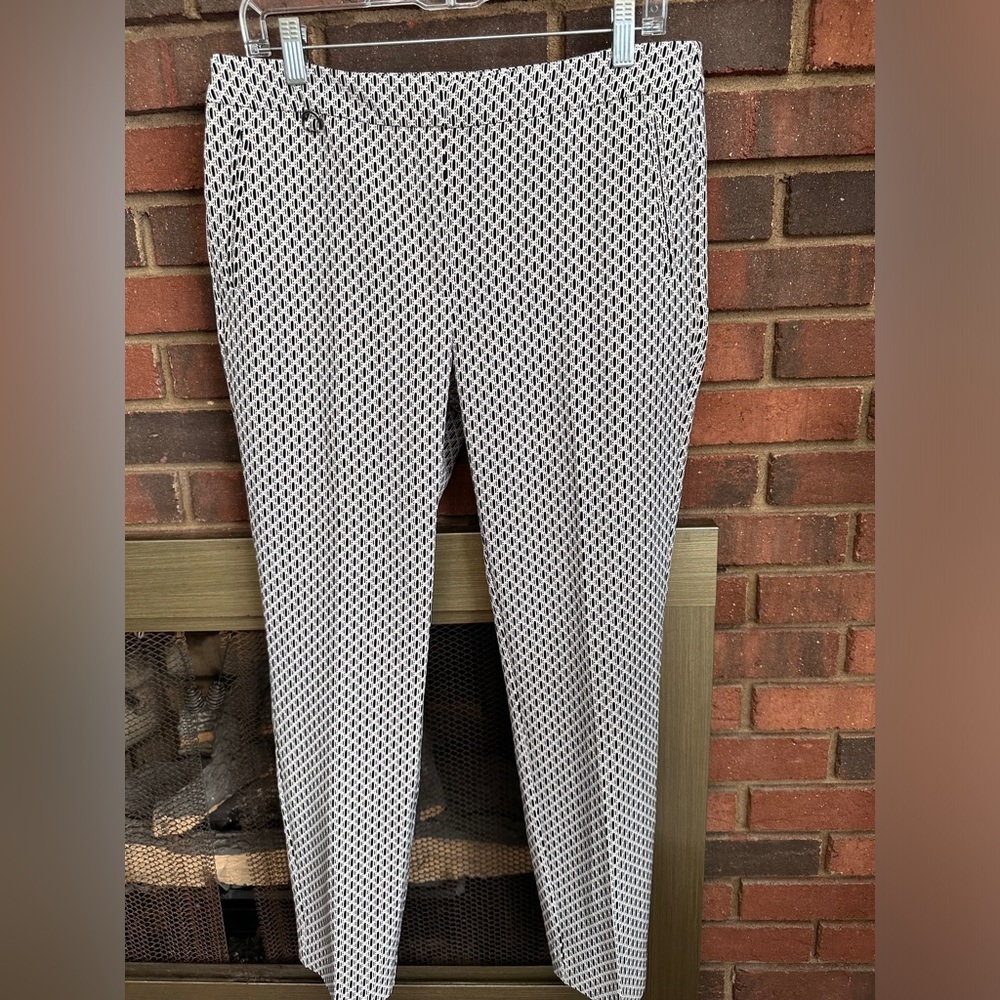 #6) Adrianna Papell multicolor stretch dress pants Size 14 - Picture 1 of 11